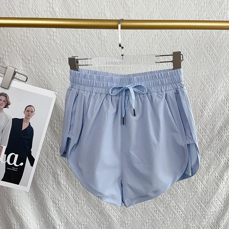 Women’s Quick-Dry High-Waist Running Shorts – Double Layer Athletic Design - Image 9