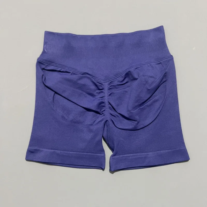 HISTELLO Women’s Seamless Scrunch Booty Sports Shorts – Running, Gym & Yoga - Image 37