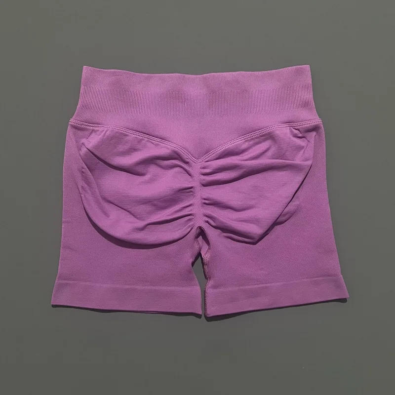 HISTELLO Women’s Seamless Scrunch Booty Sports Shorts – Running, Gym & Yoga - Image 40