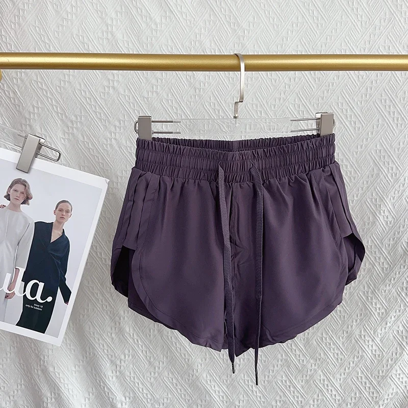 Women’s Quick-Dry High-Waist Running Shorts – Double Layer Athletic Design - Image 10