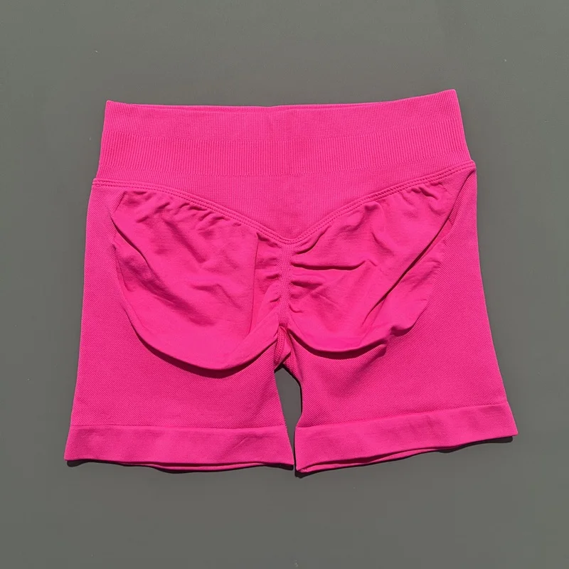 HISTELLO Women’s Seamless Scrunch Booty Sports Shorts – Running, Gym & Yoga - Image 25