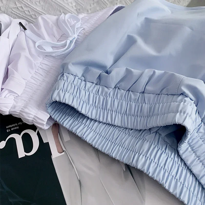 Women’s Quick-Dry High-Waist Running Shorts – Double Layer Athletic Design - Image 5